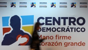 Comunicado del partido Centro Democrático. Colprensa