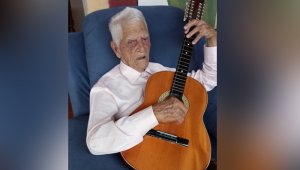 Carlos Julio Rincón ha sobrevivido dos pandemias y testigo de los grandes acontecimientos del último siglo. Cortesía