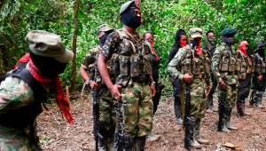 El Eln ha dicho que la confrontación que mantiene en la línea limítrofe con Venezuela es producto de su plan de expansión y negó que esta sea por un choque en el control del narcotráfico. Archivo