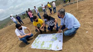 El Área Metropolitana de Cúcuta presentó a la comunidad del barrio Scalabrini los diseños del proyecto Corazones De Barrio. Cortesía