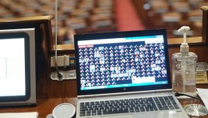 Sesión virtual de la Cámara de Representantes. Colprensa