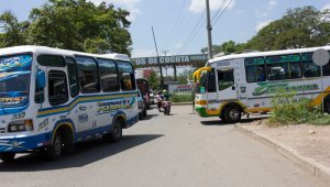 Desde el 14 de julio, el paso a busetas quedó restringido, con el objetivo de evitar aglomeraciones y mitigar la propagación del COVID-19. Alfredo Estévez