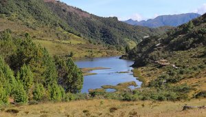 No se admiten visitantes a la laguna de Cácota. Cortesía