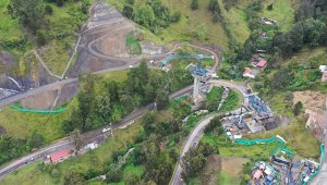 Próximamente será entregado plenamente rehabilitado el actual corredor vial Cúcuta-Pamplona, al quedar terminada la capa de rodadura y demás obras. Cortesía