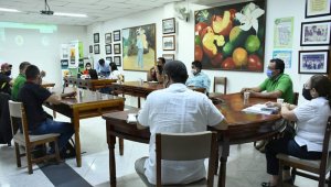 El convenio fortalece lazos de comercialización de productos agrícolas. Cortesía