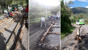 La misma comunidad se decidió a reparar el puente para evitar quedar incomunicados con el resto del departamento. Cortesía