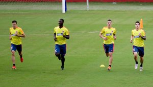 Entrenamiento de la Selección Colombia. Colprensa