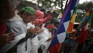 Los indígenas esperan una reunión con el presidente Iván Duque. Colprensa