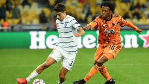 La 'Juve' venció de visita al Dinamo de Kiev por 2-0. AFP