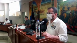 Francisco Javier Cuadros, actual secretario de Gobierno de la Alcaldía de Cúcuta. Captura de video de Facebook