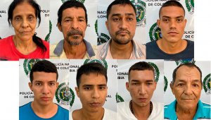 La mayoría de capturados pertenecen a un núcleo familiar. Policía