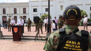 Las autoridades de Ocaña articulan planes para garantizar la seguridad. Cortesía