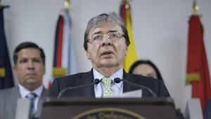 Ministro de Defensa, Carlos Holmes Trujillo. Colprensa