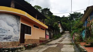 Las calles y las viviendas que no fueron afectadas por la destrucción en 2010, aún siguen mostrando la historia de los gramaloteros. Pablo castillo