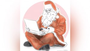 El comercio electrónico se convirtió en uno de los sectores más relevantes durante estas festividades decembrinas. Ilustración: Karina Rodríguez