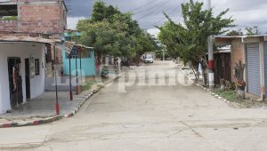 El ataque se produjo en el barrio Nuevo Horizonte . Alfredo Estévez / La Opinión