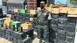 Según Polfa, en pandemia han decomisado más de 96.000 botellas de licor, valuadas en más de $1000 millones. Además, han desarticulado varias redes de contrabando Colprensa