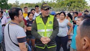 El coronel José Luis Palomino López lideró las charlas con la comunidad para buscar alternativas de solución a los diferentes problemas de seguridad en los rincones del área metropolitana de Cúcuta. Archivo La Opinión