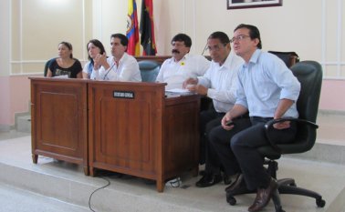 En el recinto de la Asamblea de Norte de Santander se desarrolló ayer la reunión departamental de Alianza Verde. (Foto Cortesía)