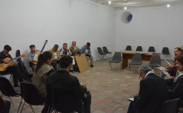 En Ocaña se cumplió una capacitación para conocer el impacto de fenómenos como el cambio climático. Foto Cortesía