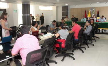 Consejo Extraordinario de Seguridad de la Alcaldía. Orlando Carvajal / La Opinión