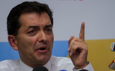 Luis Alfonso Hoyos, exasesor espiritual del Centro Democrático, se encuentra en Estados Unidos. Colprensa