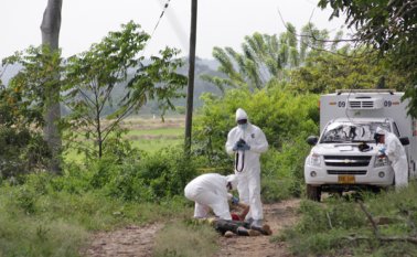 Al amanecer fueron asesinados los hermanos. Schneyder Mendoza