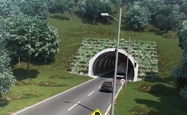 La variante contempla un túnel de 1.3 kilómetros, en doble vía. El proyecto pasa por Cristo Rey, hasta el sector conocido como Vuelta de los Adioses.