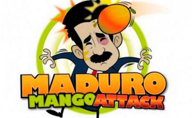 El Mandatario venezolano es golpeado en la frente con la fruta. Vanguardia Liberal