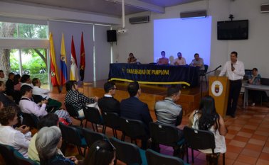 En el auditorio de la Universidad de Pamplona se cumplió la ceremonia de graduación. Rodrigo Sandoval