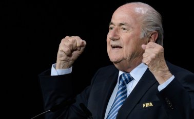 Joseph Blatter, reeelegido el 29 de mayo para un quinto mandado al frente de la Fifa. AP
