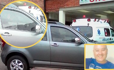 El comerciante fue atacado tras llegar a su negocio de venta de autopartes. Cortesía