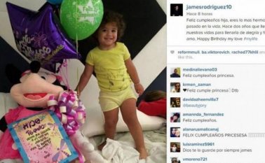 Captura de la foto publicada por el colombiano. Instagram