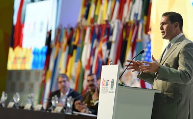 Ministro de Defensa, Juan Carlos Pinzón Colprensa