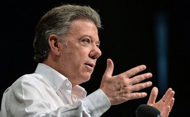 Juan Manuel Santos, presidente de Colombia. Colprensa