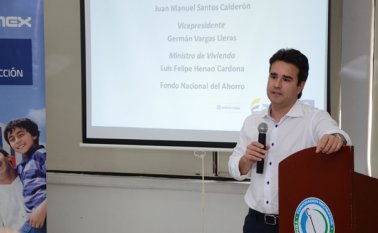 Augusto Posada Sánchez, presidente del Fondo Nacional del Ahorro (FNA), informó que se está trabajando para ofrecer en Norte de Santander el ‘leasing’ habitacional.  Archivo