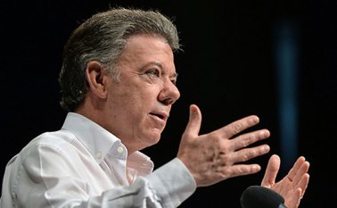 Juan Manuel Santos, presidente de Colombia. Archivo
