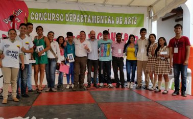 Los alumnos participaron en cuento, pintura y canto. ACR