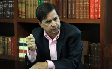 Ministro del Interior, Juan Fernando Cristo. Colprensa