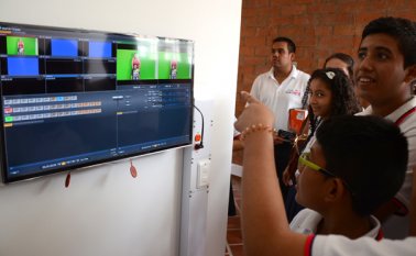 Este semana se dio apertura al centro tecnológico. Rodrigo Sandoval