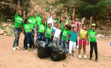 La fundación está conformada por niños y jóvenes de la ciudadela Juan Atalaya. Cortesía