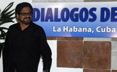 Iván Márquez, jefe del equipo negociador de las Farc en el proceso de paz. Archivo