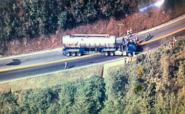 Con apoyo de la FAC, el Ejército moniteró la situación. Cortesía