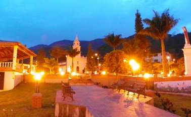 El parque de Pamplonita será iluminado en diciembre con motivos musicales. Roberto Ospino