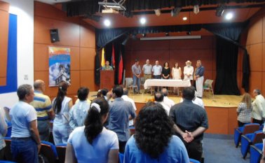 En el auditorio Cote Lamus de la Torre del Reloj se cumplió la premiación de los concursos nacionales. Cortesía