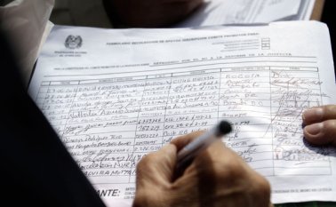 Para la Alcaldía de Cúcuta hay cinco grupos significativos de ciudadanos que se encuentran en la recolección de firmas. Archivo