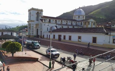 Aunque en pueblos como Chitagá ni el domingo ni el martes hubo lluvias, la preocupación por las emergencias que se puedan presentar por la variabilidad del clima sigue latente. Cortesía