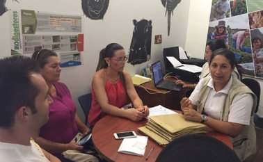 Las familias beneficiadas esperan el apoyo de la Alcaldía para poder hacer efectiva la compra de la finca que escogieron. Daicy Echeverri