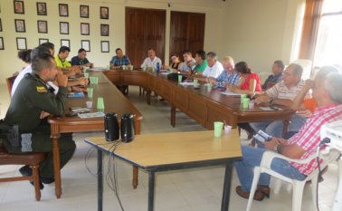 Los organismos de socorro y autoridades de Ocaña se reunieron para analizar el impacto del fenómeno El Niño. Daicy Echeverri