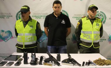 Gabriel Hernando Cuartas Giraldo fue detenido el 7 de junio de 2014 en la Urbanización Arkamar Campestre. Archivo